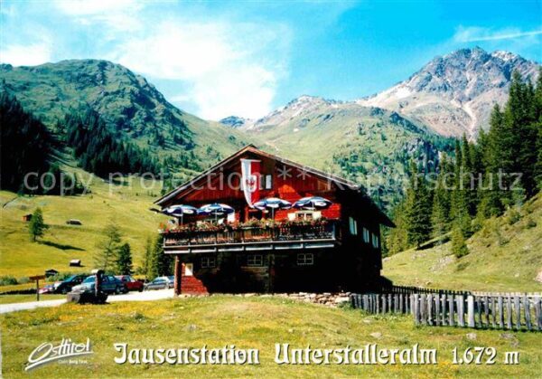 Innervillgraten Jausenstation Unterstalleralm