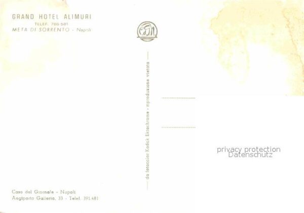 Sorrento Campania Grand Hotel Alimuri – Bild 2