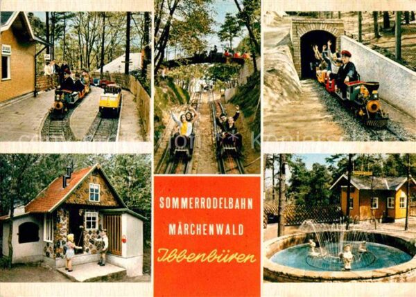 Ibbenbueren Sommerrodelbahn Märchenwald Express Bru