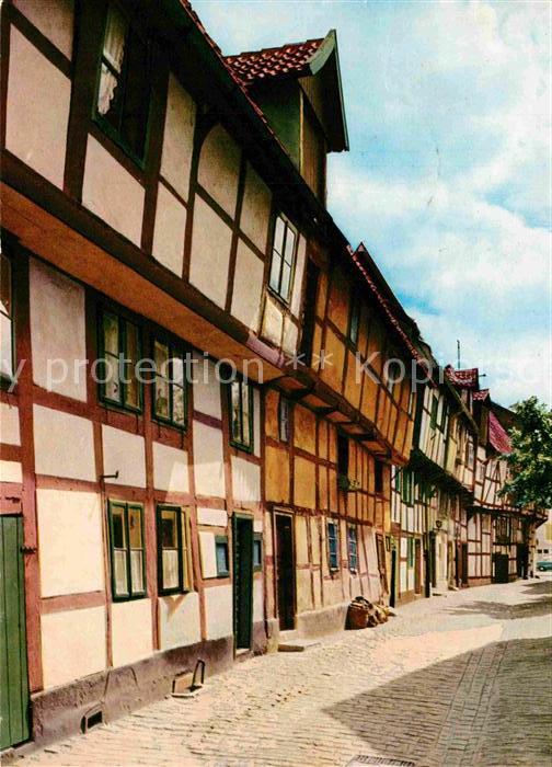 Detmold Adolfstrasse Alte Fachwerkhäuser