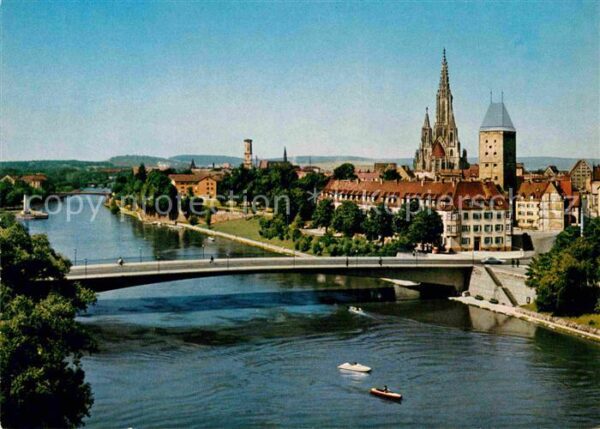 Ulm Donau Gänstorbrücke Münster