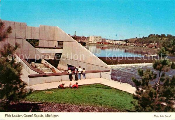 Grand Rapids Michigan Fish Ladder