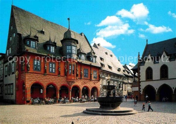 Goslar Marktplatz mit Hotel Kaiserworth