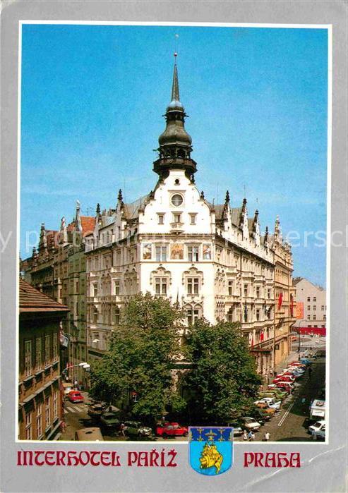 Praha Prahy Prague Interhotel Pariz