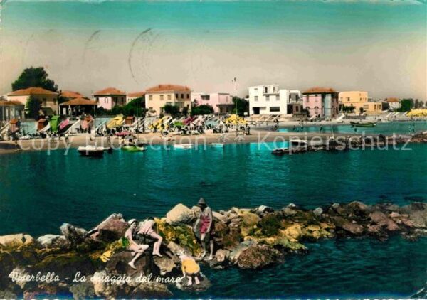 Viserbella di Rimini La spiaggia dal mare