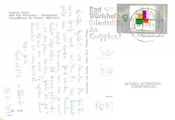 Bad Woerishofen Kurheim Rauch – Bild 2