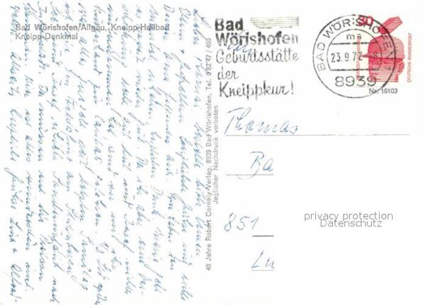 Bad Woerishofen Kneipp Denkmal – Bild 2