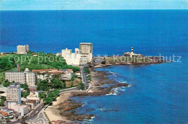 Salvador Vista aerea do Farol da Barra