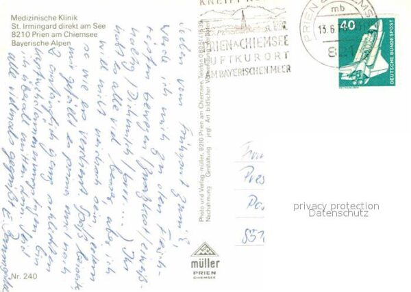 Prien Chiemsee Med Klinik St Irmingard Hochfelln Hochg – Bild 2
