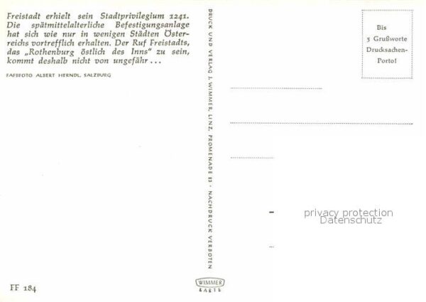 Freistadt Muehlviertel Befestigungsanlage – Bild 2