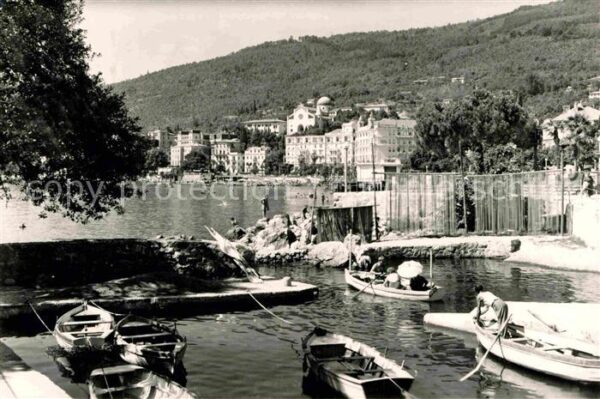 Opatija Abbazia Teilansicht