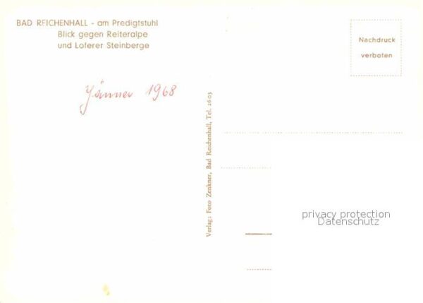 Bad Reichenhall am Predigtstuhl mit Reiteralpe und Lofe – Bild 2