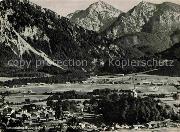 Ruhpolding mit Sonntagshorn