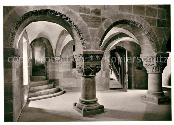 Nuernberg Burg Obere Kaiserkapelle mit Palassaal
