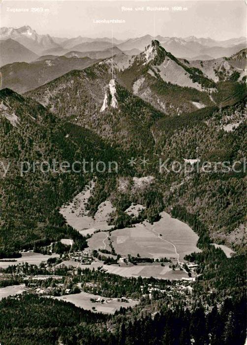 Rottach-Egern Wallbergbahn Blick vom Setzberg