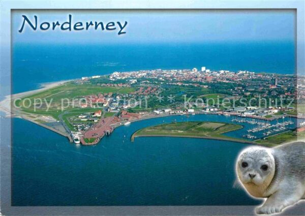 Norderney Nordseebad Fliegeraufnahme