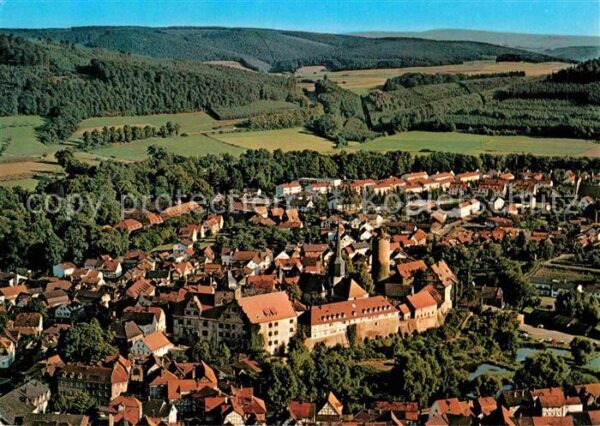Schlitz Fliegeraufnahme mit Burg