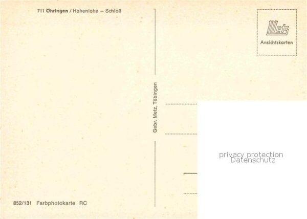 Oehringen Hohenlohe Schloss – Bild 2