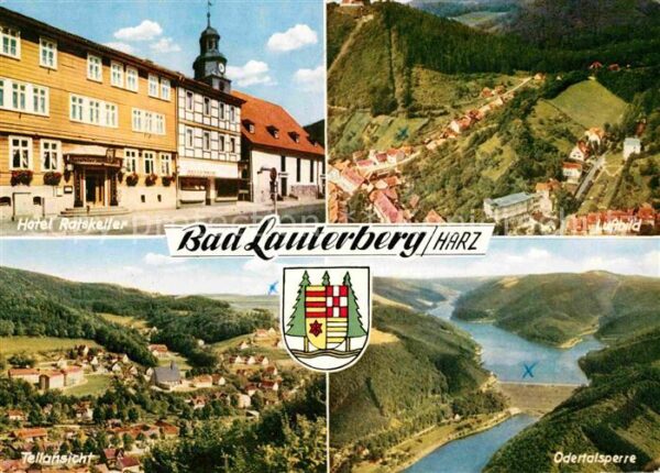 Bad Lauterberg Hotel Ratskeller Fliegeraufnahme Teilan