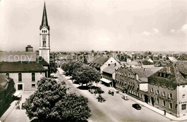 Plattling Isar Bayern Preysingplatz