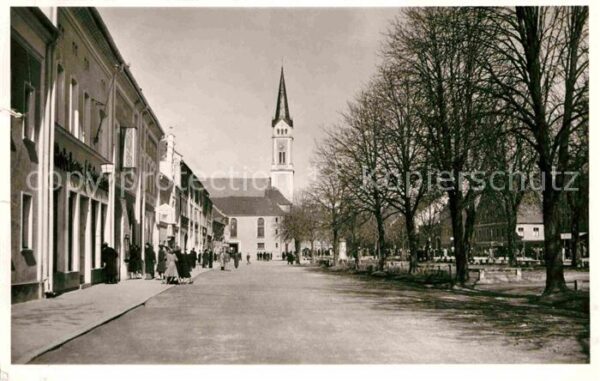 Plattling Isar Bayern Stadtplatz