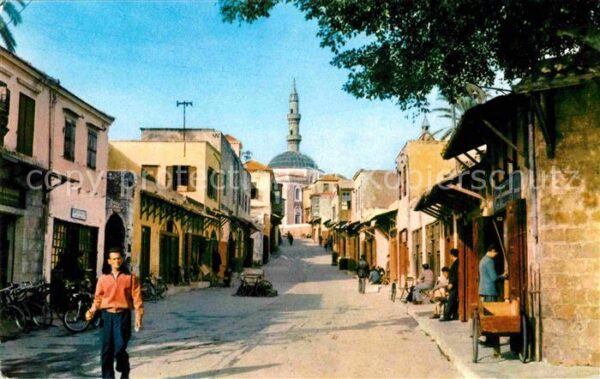 Rhodos Rhodes Aegaeis Altstadt