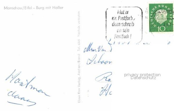 Monschau Burg mit Haller – Bild 2
