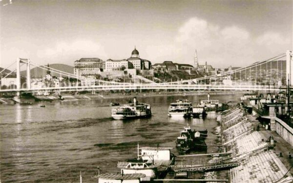 Budapest Brücke Teilansicht