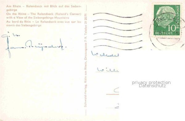 Rolandseck Blick auf das Siebengebirge – Bild 2