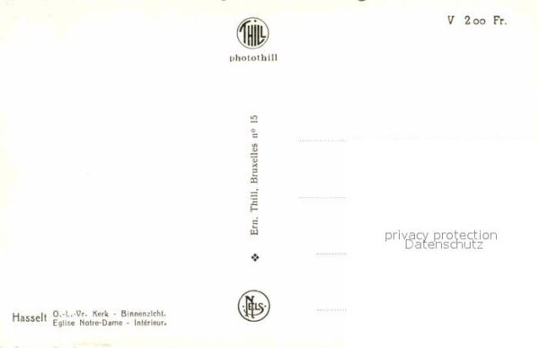 Hasselt Overijssel Innenansicht Kirche – Bild 2