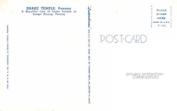 Penang Schlangen Tempel – Bild 2