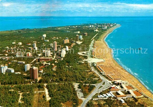 Lignano Fliegeraufnahme Strand