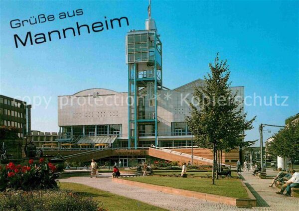 Mannheim Stadthaus  am Paradeplatz