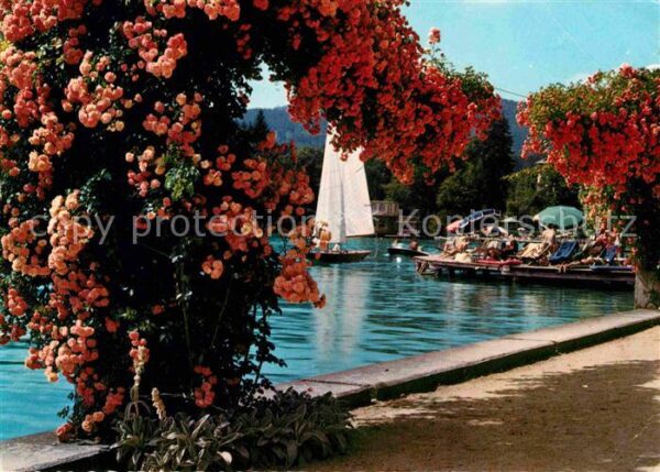 Poertschach Woerthersee Blumenstrand