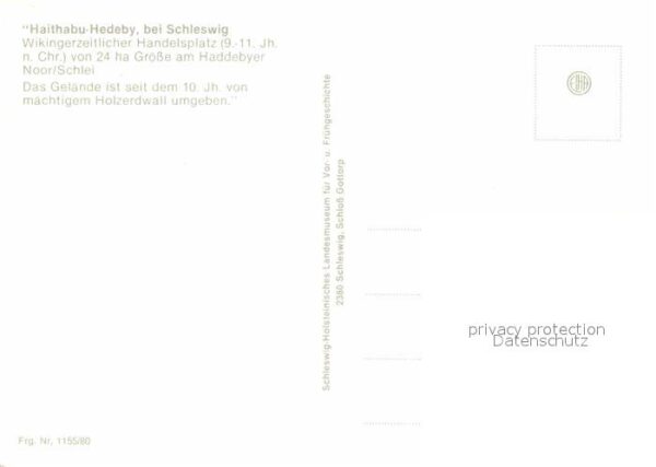 Schleswig Schlei Fliegeraufnahme Haithabu Hedeby – Bild 2