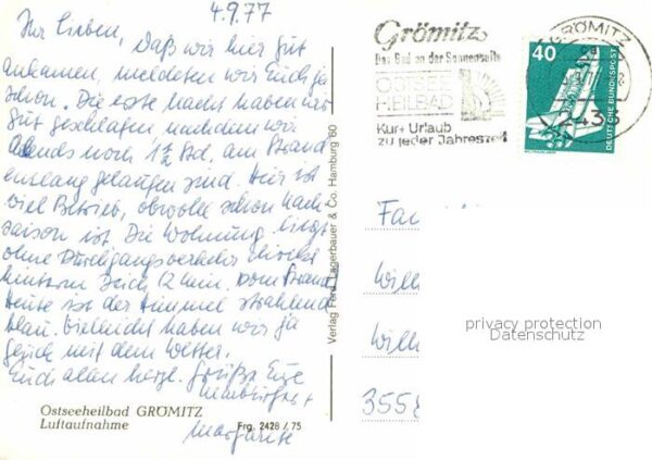 Groemitz Ostseebad Fliegeraufnahme – Bild 2