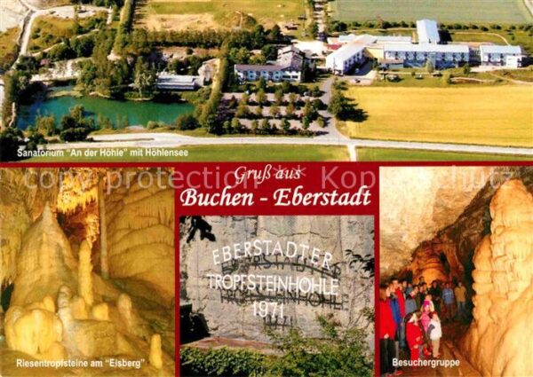 Buchen Odenwald Fliegeraufnahme Sanatorium An der Hohle