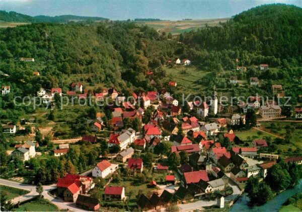 Muggendorf Fraenkische Schweiz Fliegeraufnahme
