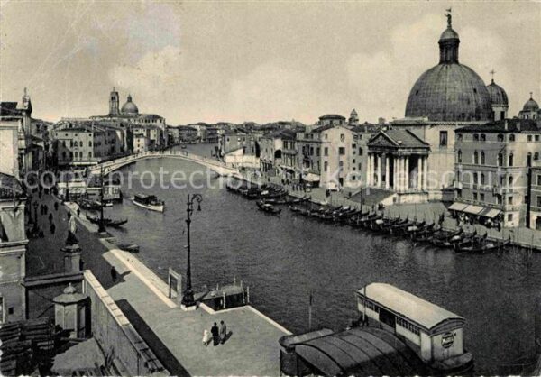 Venezia Venedig Heilige SimeonKirche Brücke Scalzi Cana