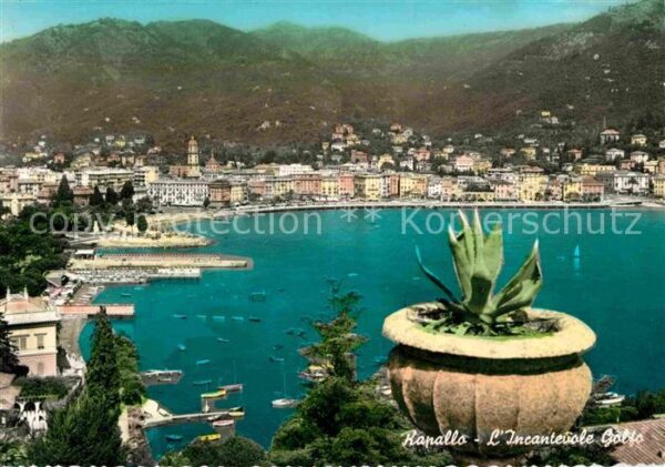 Rapallo Panorama Bucht
