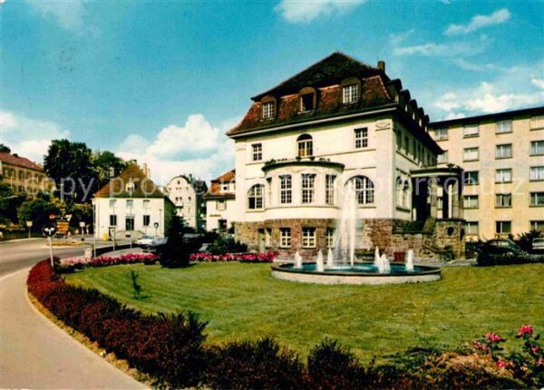 Bad Brueckenau Rathaus Tätsch'r Brunnen
