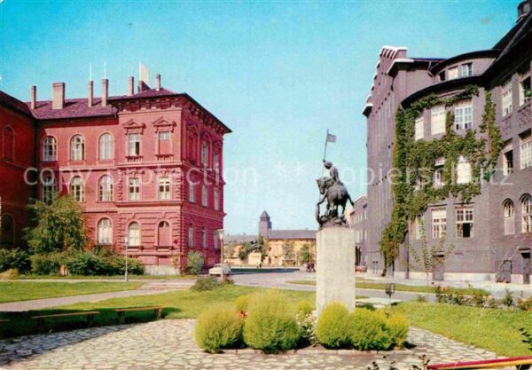 Szeged Rerrich Platz Sankt Georgs Denkmal