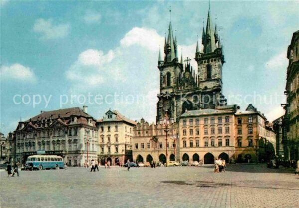 Praha Prahy Prague Altstädter Ring Teinkirche