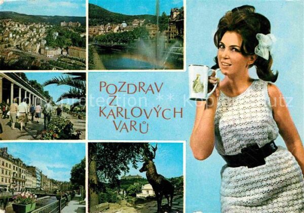 Karlovy Vary Stadtansichten