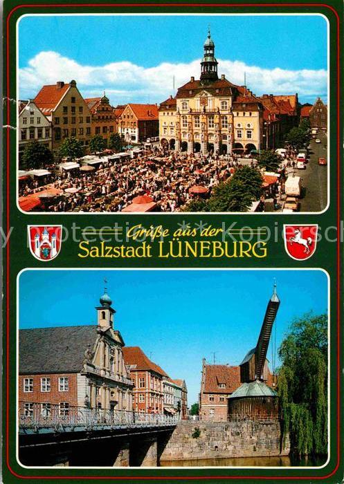 Lueneburg Marktplatz Brücke