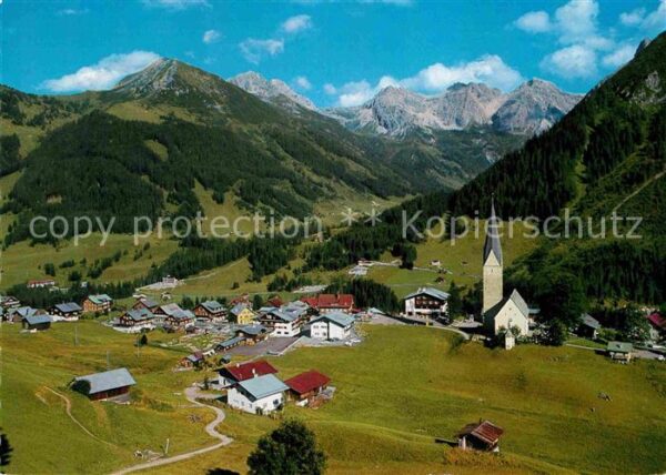 Mittelberg Kleinwalsertal Schüsser Hammerspitze Schafalpen