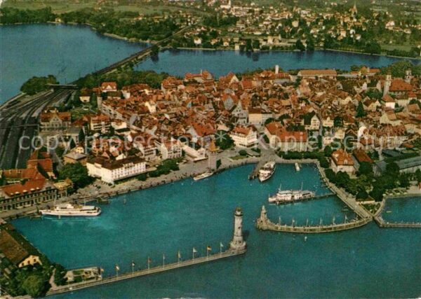 Lindau Bodensee Fliegeraufnahme