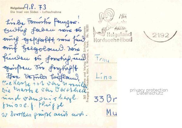 Helgoland Fliegeraufnahme – Bild 2