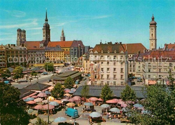 Muenchen Viktualienmarkt