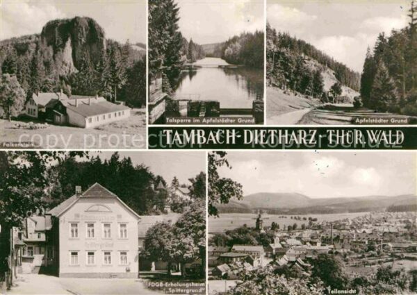 Tambach-Dietharz Talsperre Erholungsheim Falkenstein Tei